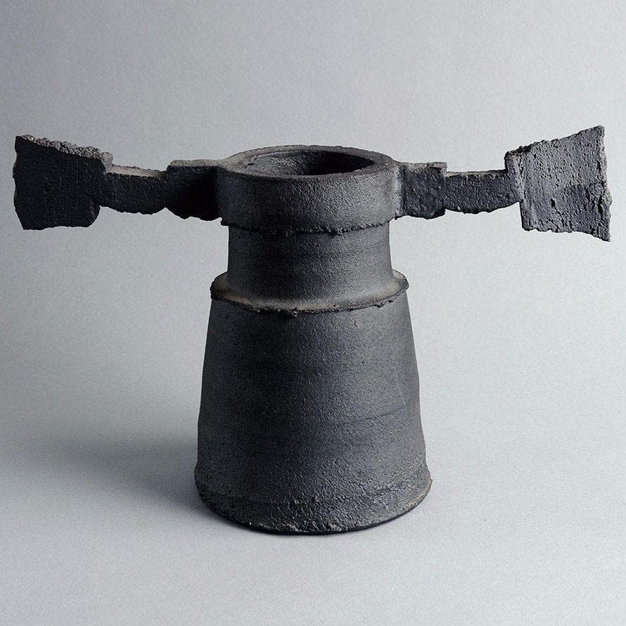 Unique stoneware "winged form" by Colin Pearson A1940 - Freeforms