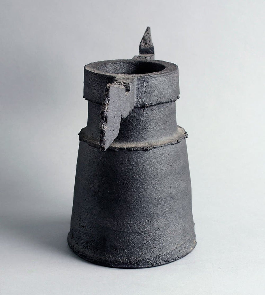 Unique stoneware "winged form" by Colin Pearson A1940 - Freeforms