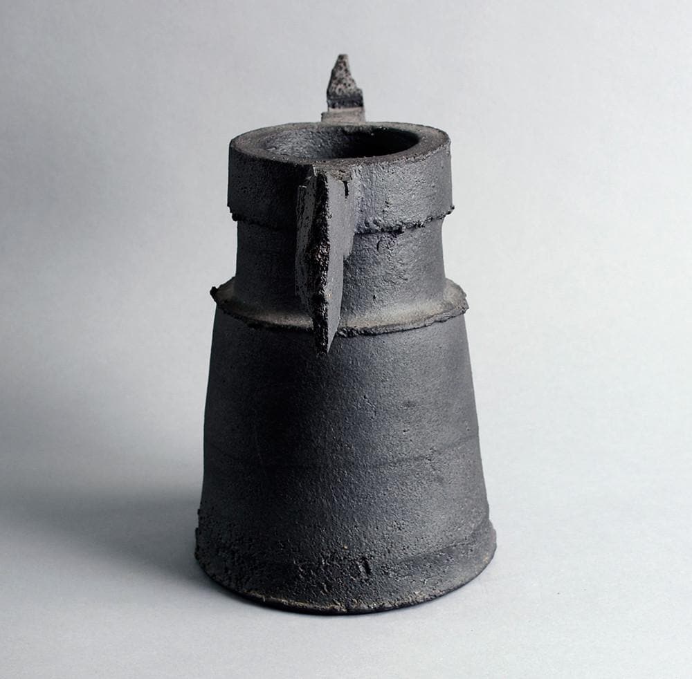 Unique stoneware "winged form" by Colin Pearson A1940 - Freeforms