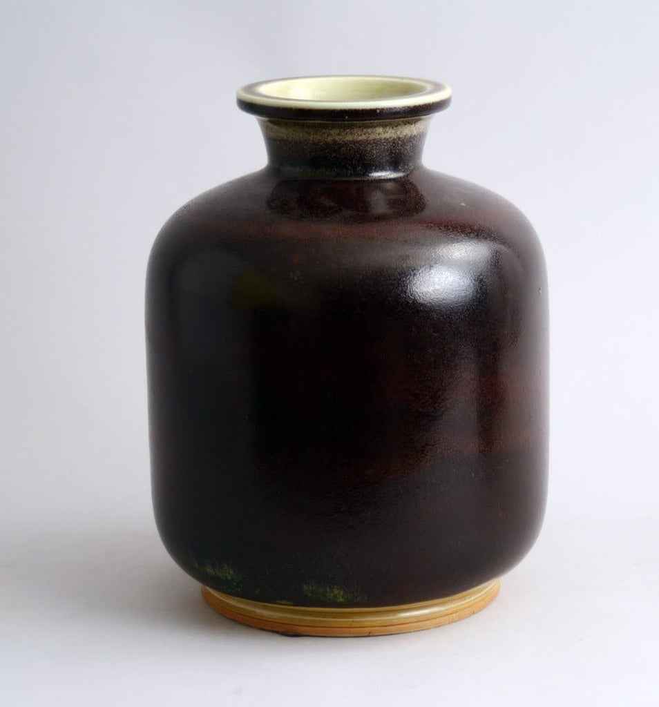 Unique very large stoneware vase by Berndt Friberg N6625 - Freeforms