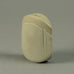 Ursula Scheid, Germany, porcelain vase with white glaze G9263 - Freeforms
