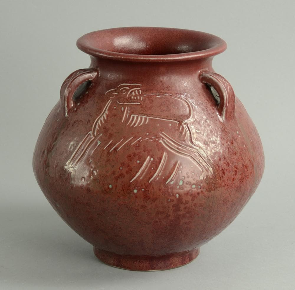 Vase by Jais Nielsen for Royal Copenhagen B3301 - Freeforms