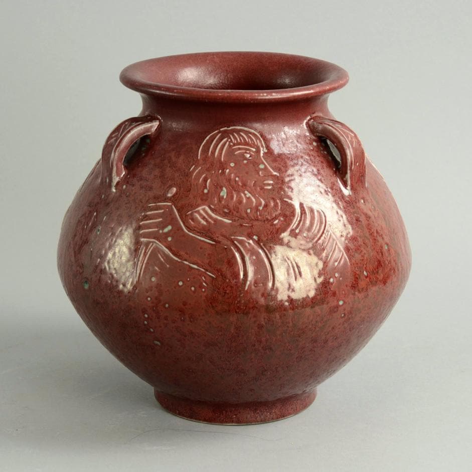 Vase by Jais Nielsen for Royal Copenhagen B3301 - Freeforms