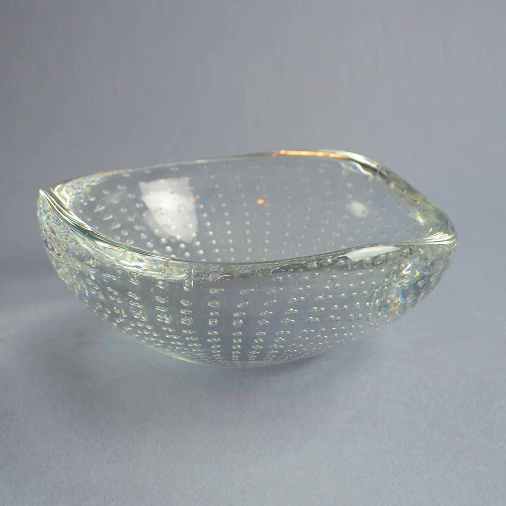 Vicke Lindstrand for Kosta Clear glass bowl N8687 - Freeforms