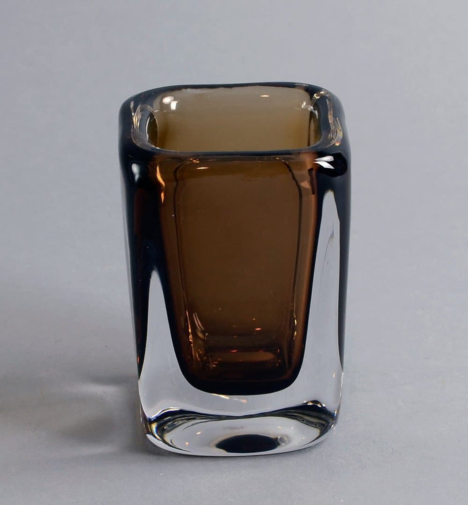 Vicke Lindstrand for Kosta Glass "Sommerso" vase A2116 - Freeforms