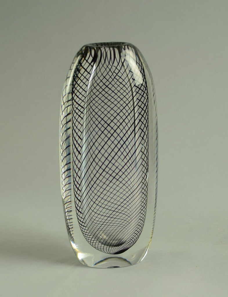 Vicke Lindstrand for Kosta Glass vase N8963 - Freeforms