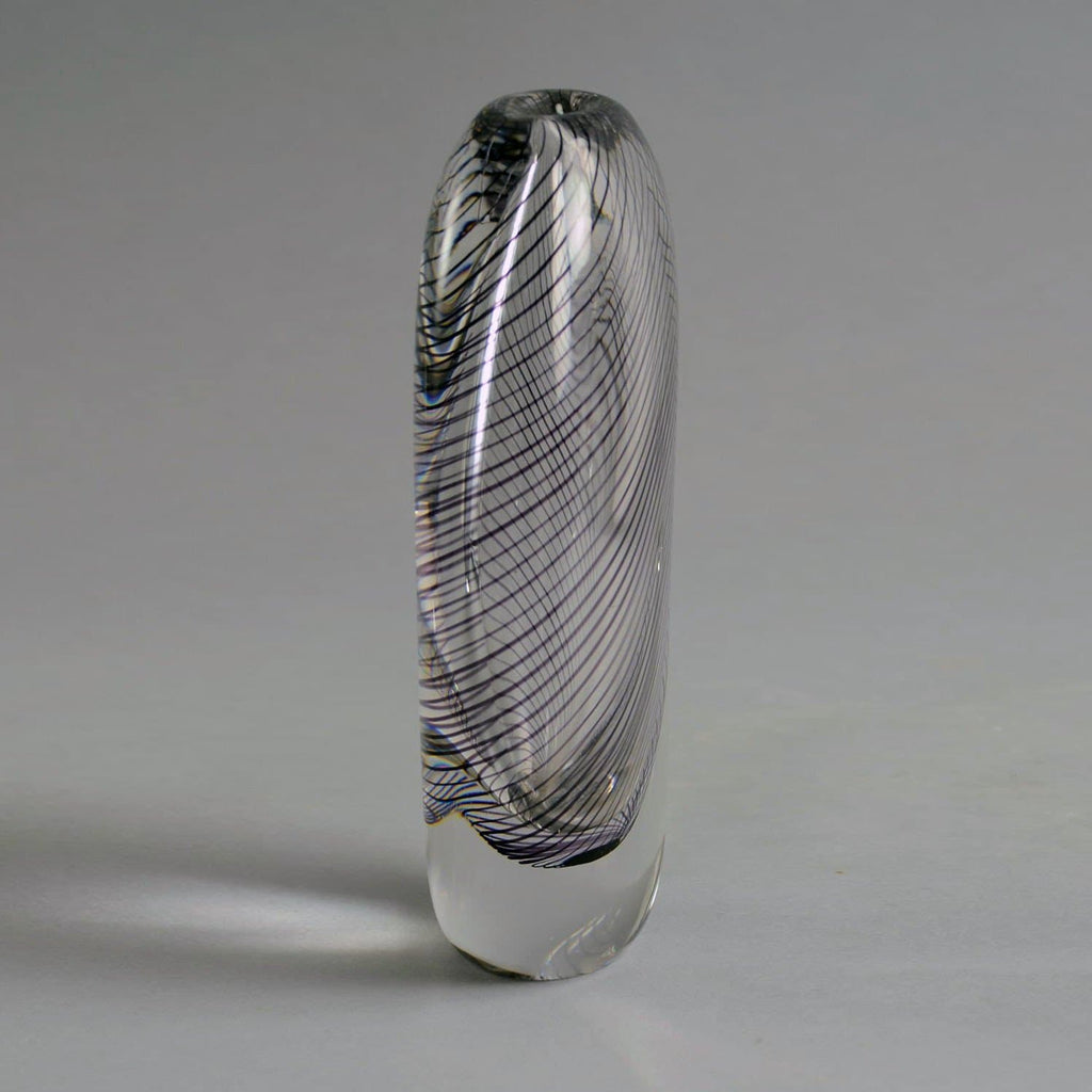 Vicke Lindstrand for Kosta Glass vase N9501 - Freeforms
