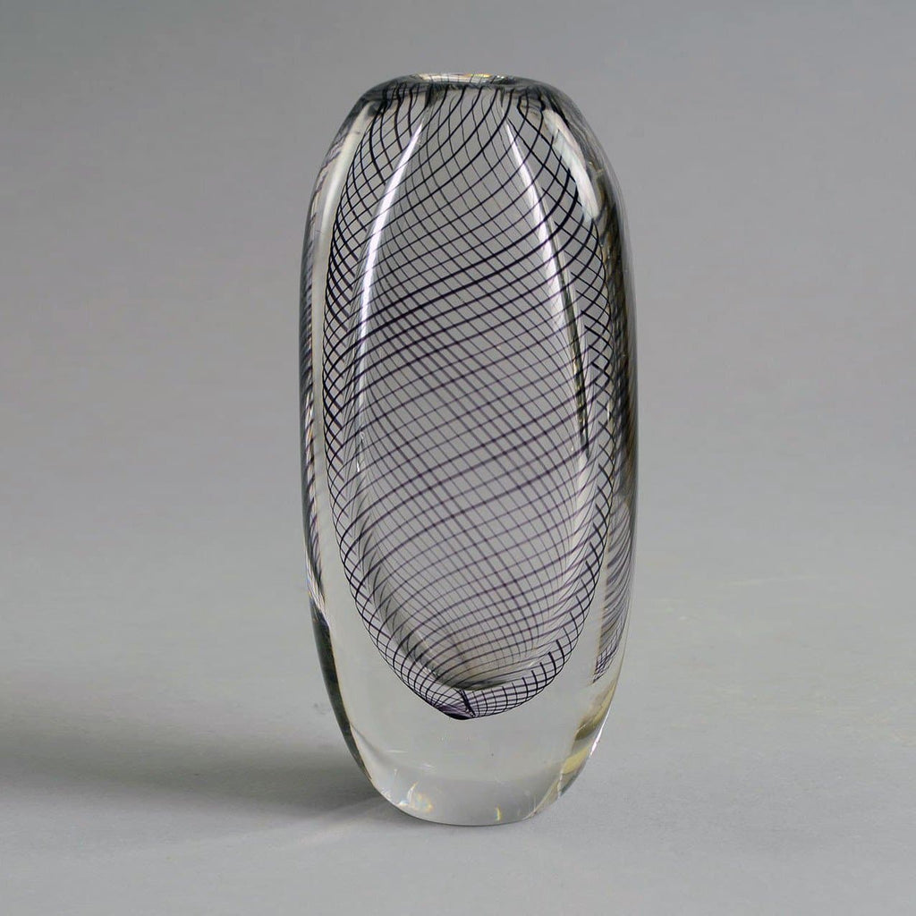 Vicke Lindstrand for Kosta Glass vase N9501 - Freeforms