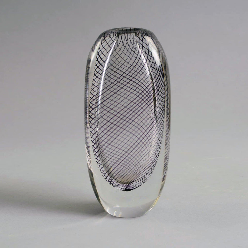 Vicke Lindstrand for Kosta Glass vase N9501 - Freeforms