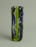 Vicke Lindstrand for Kosta Green glass vase N6442 - Freeforms