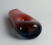 Vicke Lindstrand for Kosta, pierced "Sommerso" vase in red A1638 - Freeforms