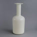 White glass bottle vase by Otto Brauer for Holmegaard B3826 - Freeforms