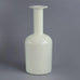 White glass bottlevase by Otto Brauer for Holmegaard B3768 - Freeforms
