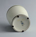 White vase by Ebbe Sadolin for Bing and Grøndahl N6683 - Freeforms