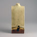 Wilhelm and Elly Kuch, bottle vase with brown and cream glaze D6376 - Freeforms