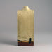 Wilhelm and Elly Kuch, bottle vase with brown and cream glaze D6376 - Freeforms