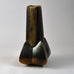 Wilhelm and Elly Kuch, Germany, large stoneware vase with dark brown glaze G9260 - Freeforms