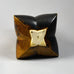 Wilhelm and Elly Kuch, Germany, large stoneware vase with dark brown glaze G9260 - Freeforms