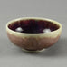 Wilhelm G. Albouts, Germany, porcelain bowl with oxblood glaze, C5348 - Freeforms
