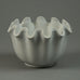 Wilhelm Kåge for Gustavsberg, Carrara bowl with matte white G9421 - Freeforms