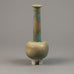 Wilhelm Kåge for Gustavsberg, unique stoneware "Farsta" vase with pale blue and beige matte glaze G9221 - Freeforms