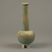 Wilhelm Kåge for Gustavsberg, unique stoneware "Farsta" vase with pale blue and beige matte glaze G9221 - Freeforms