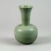 Wilhelm Kåge for Gustavsberg, unique stoneware vase with green haresfur glaze G9438 - Freeforms