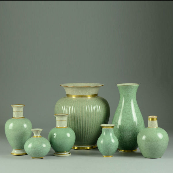 Royal Copenhagen Crackle Glazed ware