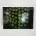 Bengt Berglund for Gustavsberg, Sweden, enamel wall hanging in green and black M4385