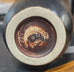 Carl Harry Stalhane for Rorstrand, Sweden, stoneware vase with dark brown matte glaze L3785