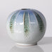 Carl Harry Stalhane for Designhuset, Sweden, porcelain vase with blue glazes J1357