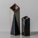 Karl Scheid, Germany,  geometric vase with gray and blue glaze K2312