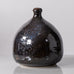 Görge Hohlt, unique stoneware vase with oil-spot glaze J1293