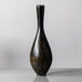 Heiner Balzar, Germany, unique stoneware vase with brown haresfur glaze H1537