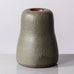 Horst Kerstan, Germany, unique vase with pitted matte olive glaze H1521