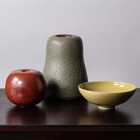 ◇Stoneware◇１９６２年ー６９年◇２４cm◇Ｂ＆Ｇ・ Cop◇ Yosuke Ono(小野陽介) Vase 05 | Mashiko-yaki (益子焼) | ARJ