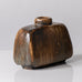 Wendelin Stahl, Germany, unique stoneware vase with brown glaze N6087