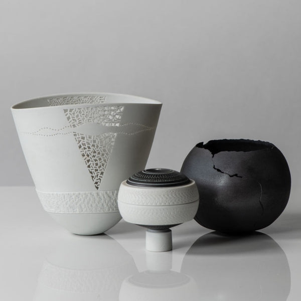 Group of vessels by Horst Göbbels, Germany