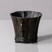 Just Andersen, Denmark, handled scalloped vessel in disko metal K2253