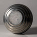 GAB  Svenskt Tenn, Sweden, round ribbed art deco pewter vase L3771