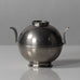 GAB Tenn, Sweden, round pewter vase with two handles K2131