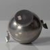 GAB Tenn, Sweden, round pewter vase with two handles K2131