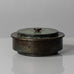 Danish light bronze lidded dish K2261