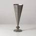 CG Hallberg, Sweden, pewter footed octagonal vase with inscription L3701