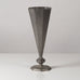 CG Hallberg, Sweden, pewter footed octagonal vase with inscription L3701