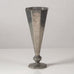 CG Hallberg, Sweden, pewter footed octagonal vase L3702