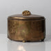 Alois Wörle for Neues Münchner Kunstgewerbe (NMK), Germany, brass oval box with lid J1545