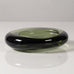 Vicki Lindstrand for Kosta Sweden, shallow bowl in green glass L3624