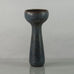 Carl Harry Stålhane for Rörstrand, Sweden, unique stoneware vase with blue haresfur glaze J1701