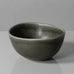 Gunnar Nylund for Rörstrand "Ritzi" ceramic bowl with gray-green glaze K2362